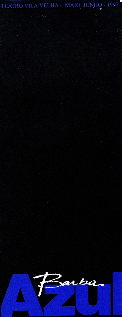 capa do programa - criação de JOÃO SILVA da MARIA PUBLICIDADE