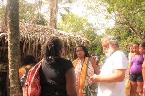 vilma reis e marcio meirelles no quilombo